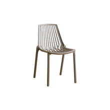 Set de 2 Sillas Tanger, Taupe, con Espaldar y Diseño Moderno