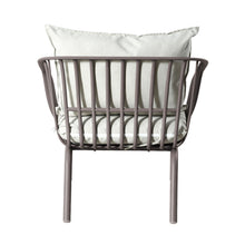 Sala de Exterior Sorrento, Color Taupe, con Cojines Beige, 4 Piezas