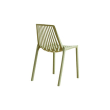Set de 4 Sillas Tanger, Verde Olivo, con Espaldar y Diseño Moderno