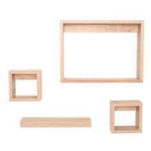 Set de Repisas Amelia, Beige, X 4 Unidades