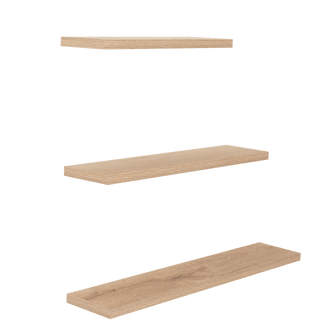 Set de Repisas Flotantes Ballucci, Beige, X3 Unidades