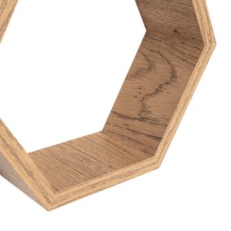 Set de Repisas Hexagonal Hades, Beige, X6 Unidades