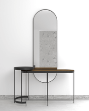 Combo Ancona Para Sala, Incluye Un Espejo y Dos Mesas Auxiliares