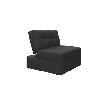Silla Cama Angela Antifluido, Color Gris Oscuro