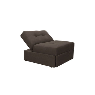 Silla Cama Angela Tela, Color Café