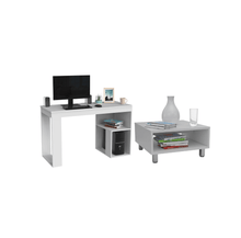 Combo para Oficina Málaga, Incluye Escritorio y Mesa de Centro