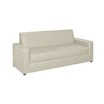 Sofa Alondra Cuero Sintetico, Color Beige