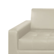 Sofa Alondra Cuero Sintetico, Color Beige