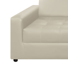 Sofa Alondra Cuero Sintetico, Color Beige