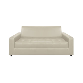 Sofa Alondra Cuero Sintetico, Color Beige