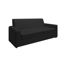 Sofa Alondra Tela, Color Negro