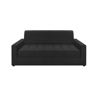 Sofa Alondra Tela, Color Negro