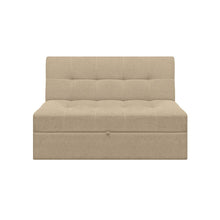 Sofa Cama Angela Tela, Color Beige