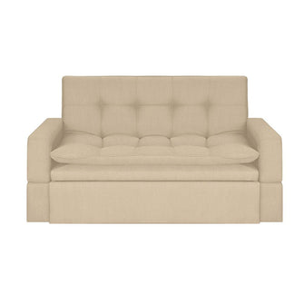 Sofa Cama Ethel Antifluido, Color Beige