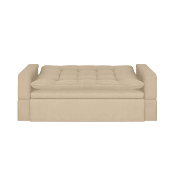 Sofa Cama Ethel Antifluido, Color Beige