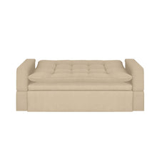 Sofa Cama Ethel Antifluido, Color Beige