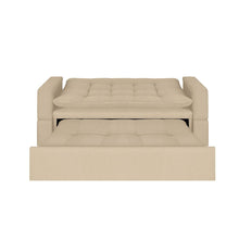 Sofa Cama Ethel Antifluido, Color Beige