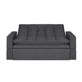 Sofa Cama Ethel Antifluido, Color Gris