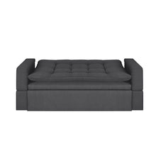 Sofa Cama Ethel Antifluido, Color Gris