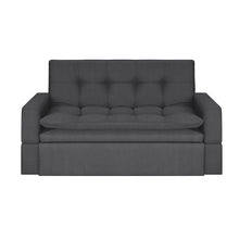 Sofa Cama Ethel Antifluido, Color Gris