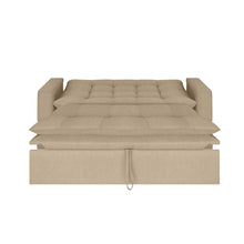 Sofa Cama Ethel Tela, Color Beige