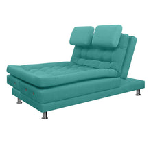 Sofa Cama Multifuncional Euro Con Brazos Antifluido, Color Turquesa