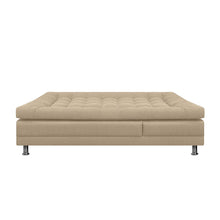 Sofa Cama Multifuncional Euro Con Brazos Tela, Color Beige