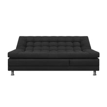 Sofa Cama Multifuncional Euro Tela, Color Negro