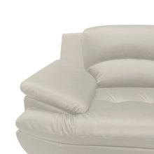 Sofa Cindy Cuero Sintetico, Color Beige