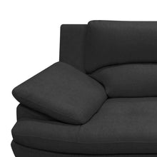 Sofa Cindy Tela, Color Negro