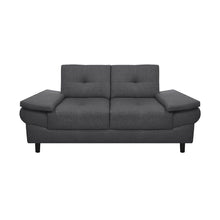 Sofa Michelle Antifluido, Color Gris