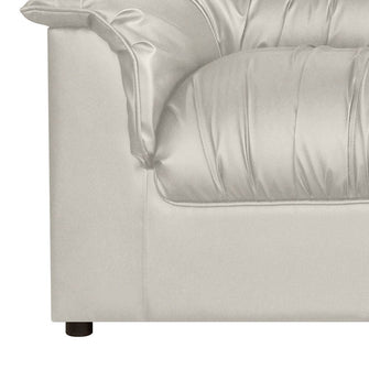 Sofa Vivir Cuero Sintetico, Color Beige