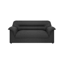 Sofa Vivir Tela, Color Gris Oscuro