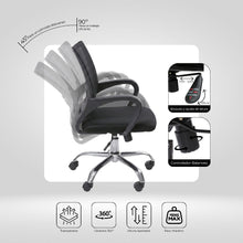 Silla para Oficina Escritorio - OR-3310 Negra
