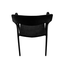 Silla de Cafetería Vita Con Brazo Negra, Negro