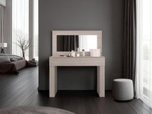 Mueble Tocador Leila, Bardolino, con espacio para ubicar maquillaje incluye espejo