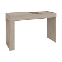 Mueble Tocador Maggie, Blanco Cotta, con espacio para ubicar maquillaje incluye espejo ZF