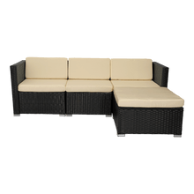 Sala de Exterior Milano , Negro y Blanco Hueso