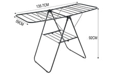 Tendedero De Piso Pitendo, Negro, Plegable y Extendible