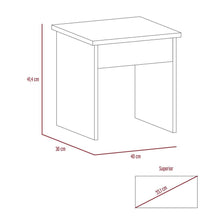 Mueble Tocador Wesley, Beige y Blanco, Espacio Para Ubicar Maquillaje