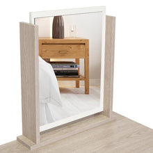 Mueble Tocador Lady, Humo y Blanco Duqueza,