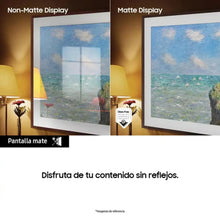 Televisor Samsung 55 pulgadas 3D 4K-UHD QLED The Frame, Negro