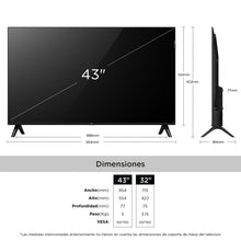 Televisor TCL 43" 43S5K QLED FHD