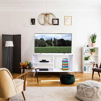 Mesa De Televisión 50´King (60x110x39) Blanco.