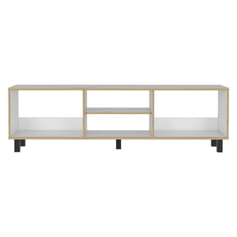 Copia de Mesa Para Tv Tunez Blanco y Café Claro Para Televisor Hasta 70 Pulgadas