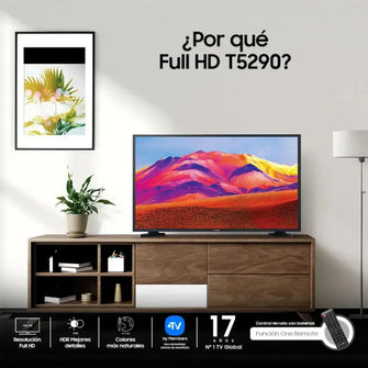 Tv Samsung 40" Fhd Smart, Negro