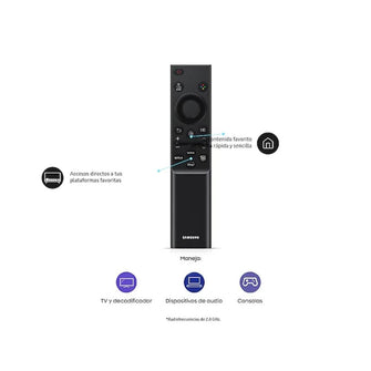 Televisor Samsung 43 pulgadas, 4K y UHD, Negro