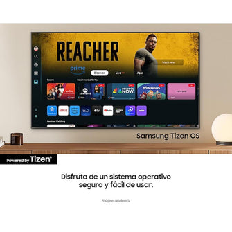 Televisor Samsung 43 pulgadas, 4K y UHD, Negro