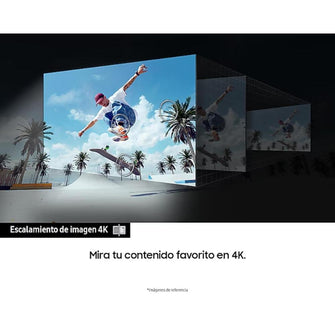 Televisor Samsung 43 pulgadas, 4K y UHD, Negro