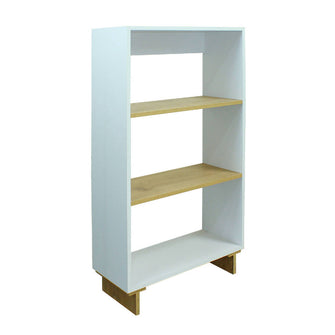 Biblioteca Linea Flow (110x60x25) Blanca - Duna